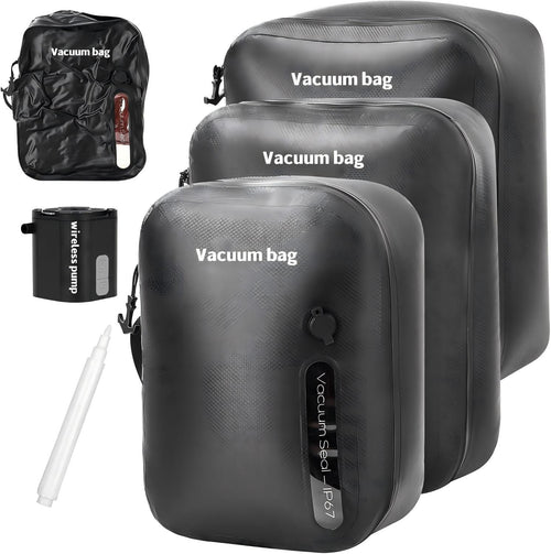 Compact&Travel™:  Bolsa de Compresión al Vacío para Viaje
